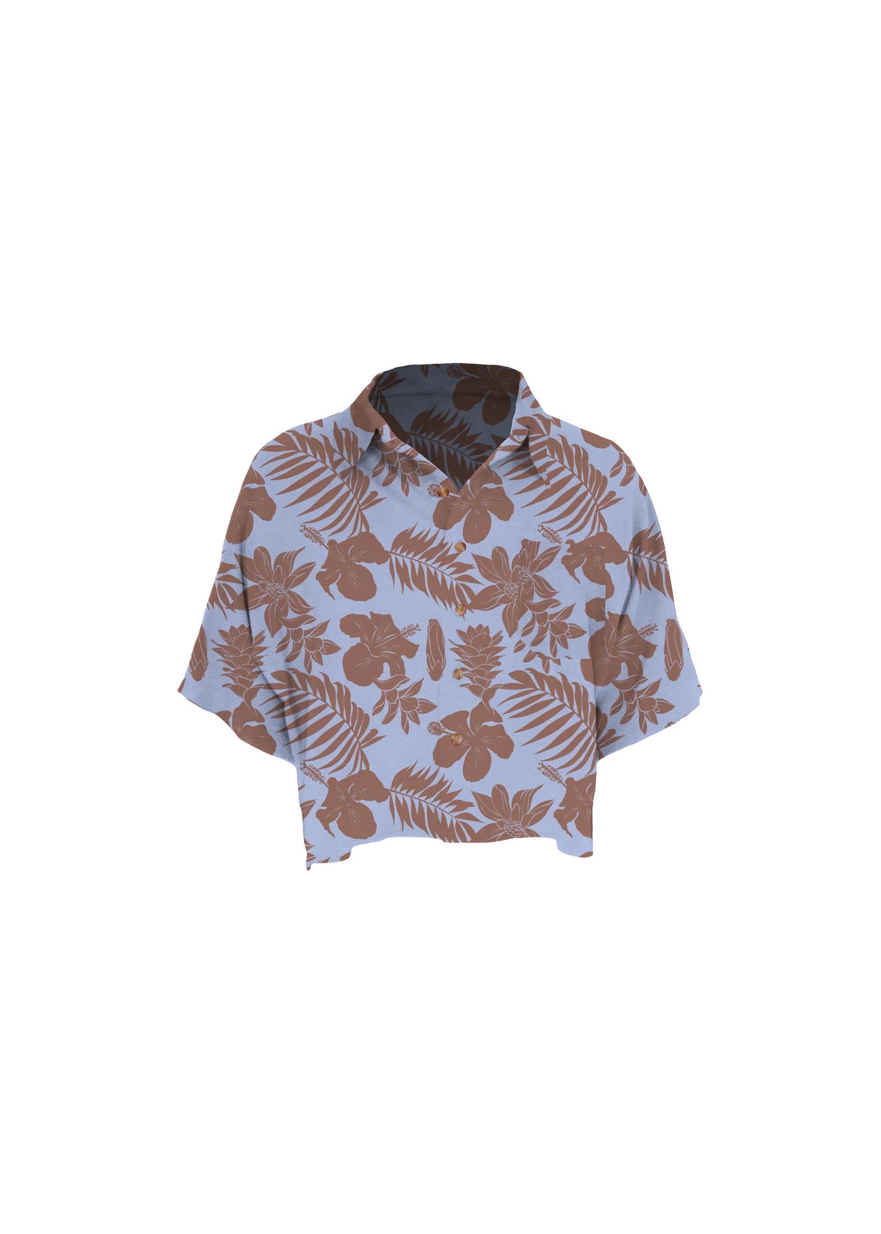 Dylan Crop - Blue Oasis