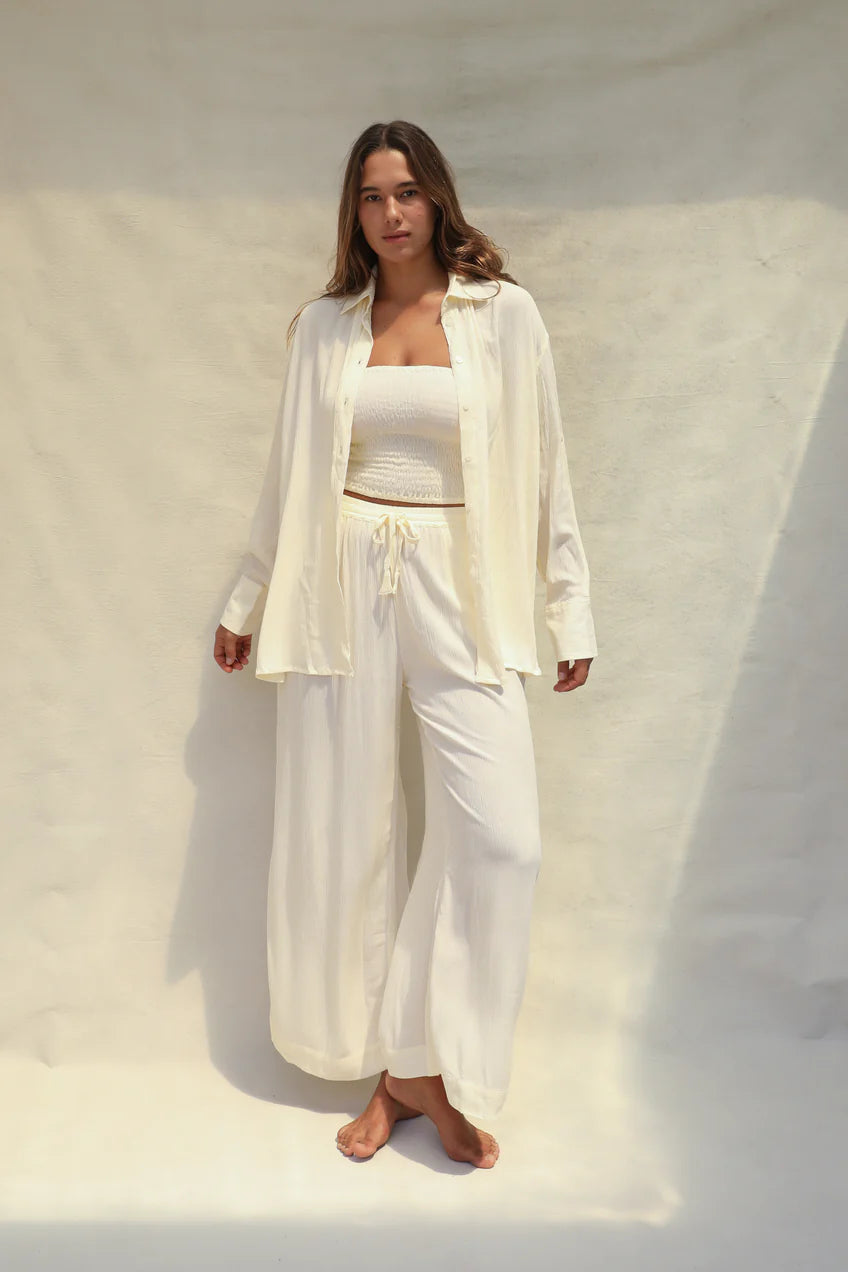 Layla Shirt - Coconut