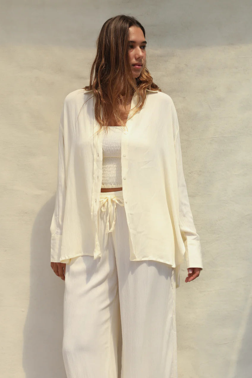 Layla Shirt - Coconut