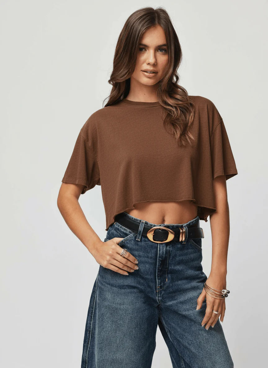 Boyfriend Crop Tee