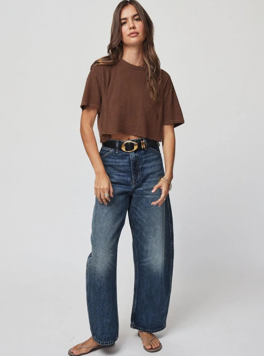 Boyfriend Crop Tee