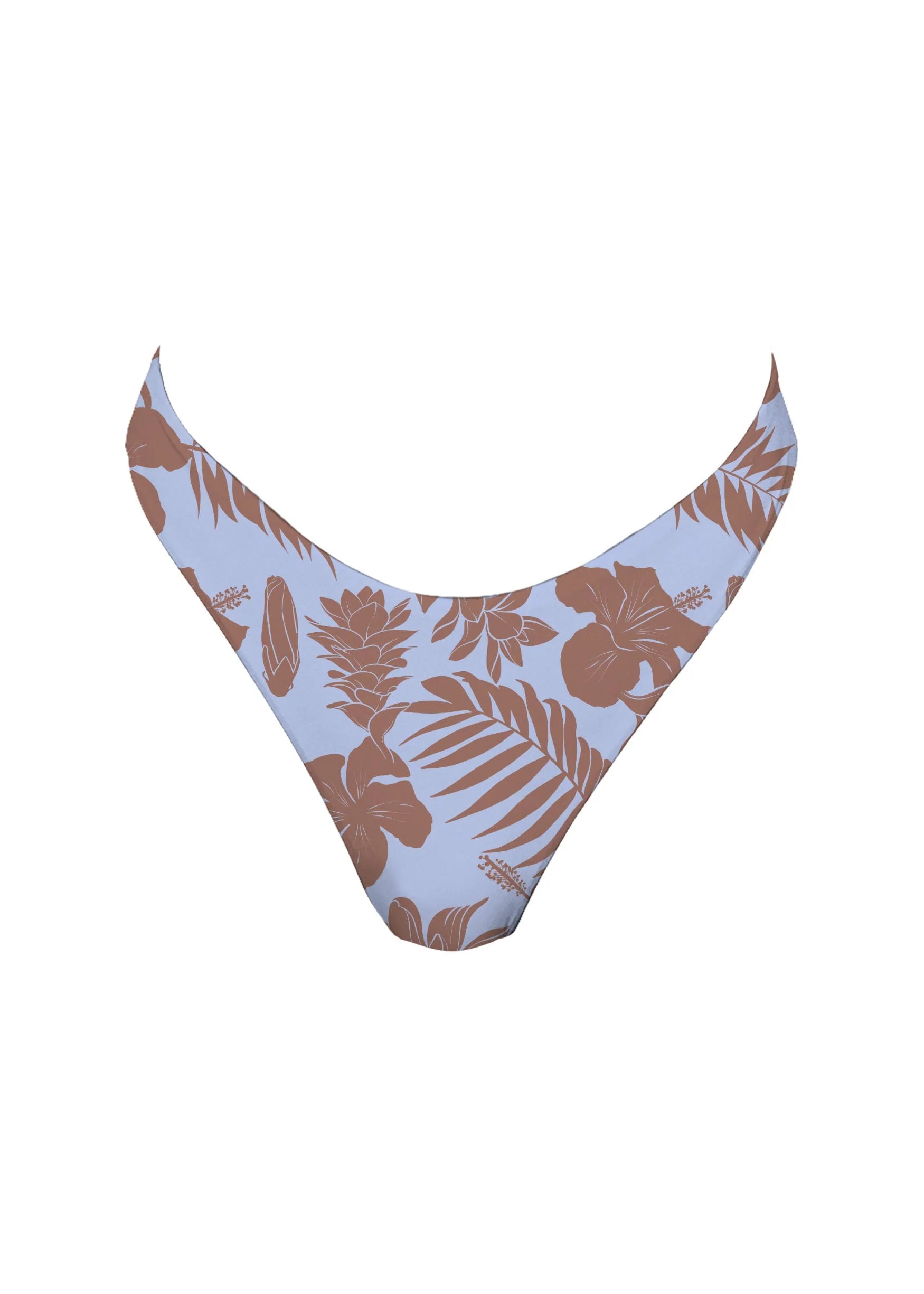 High Hip Bottom - Blue Oasis