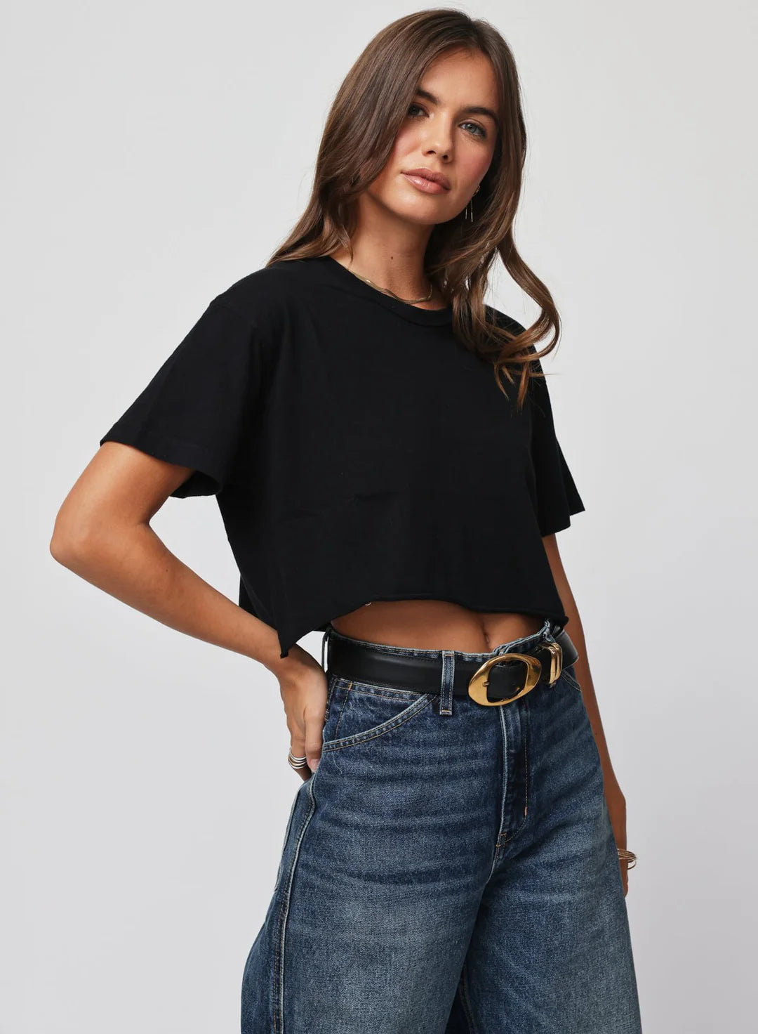 Boyfriend Crop Tee