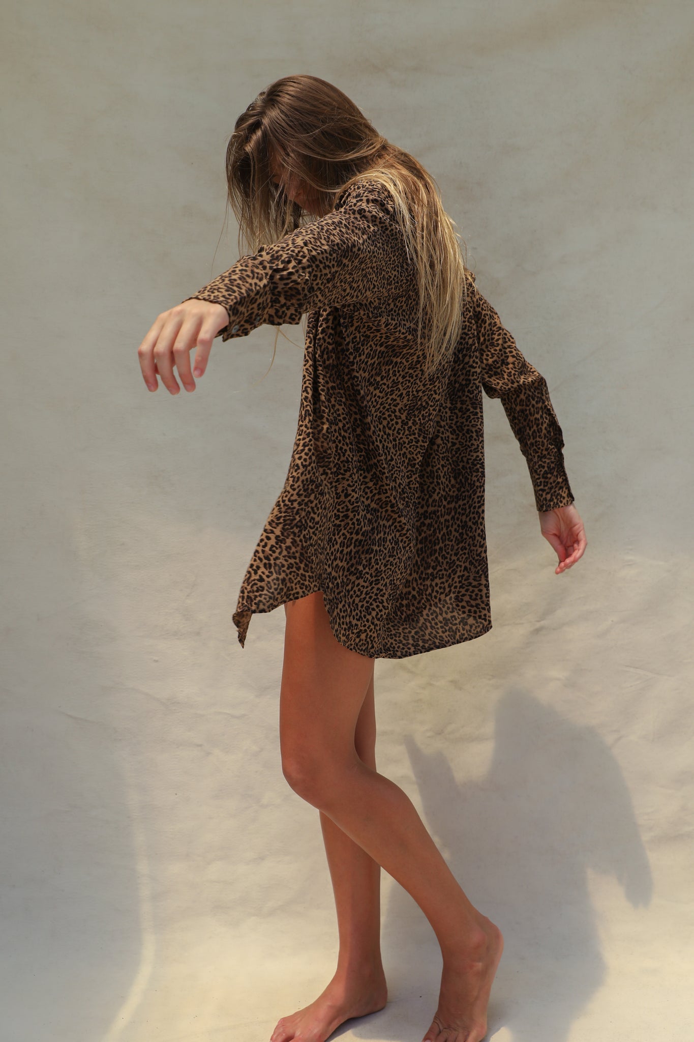 Mimi Shirt Dress in Selva