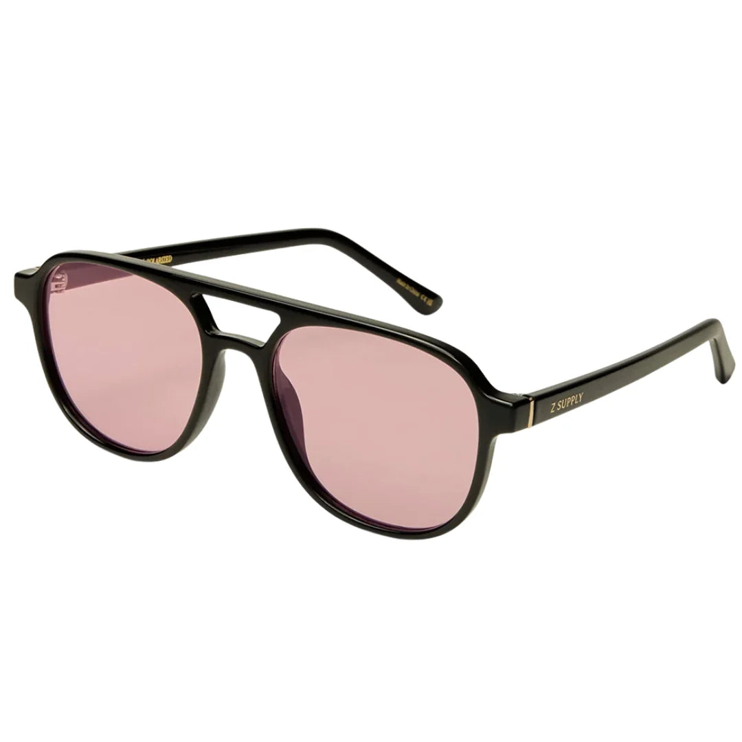 Tourist Brown Polished Black / Pink