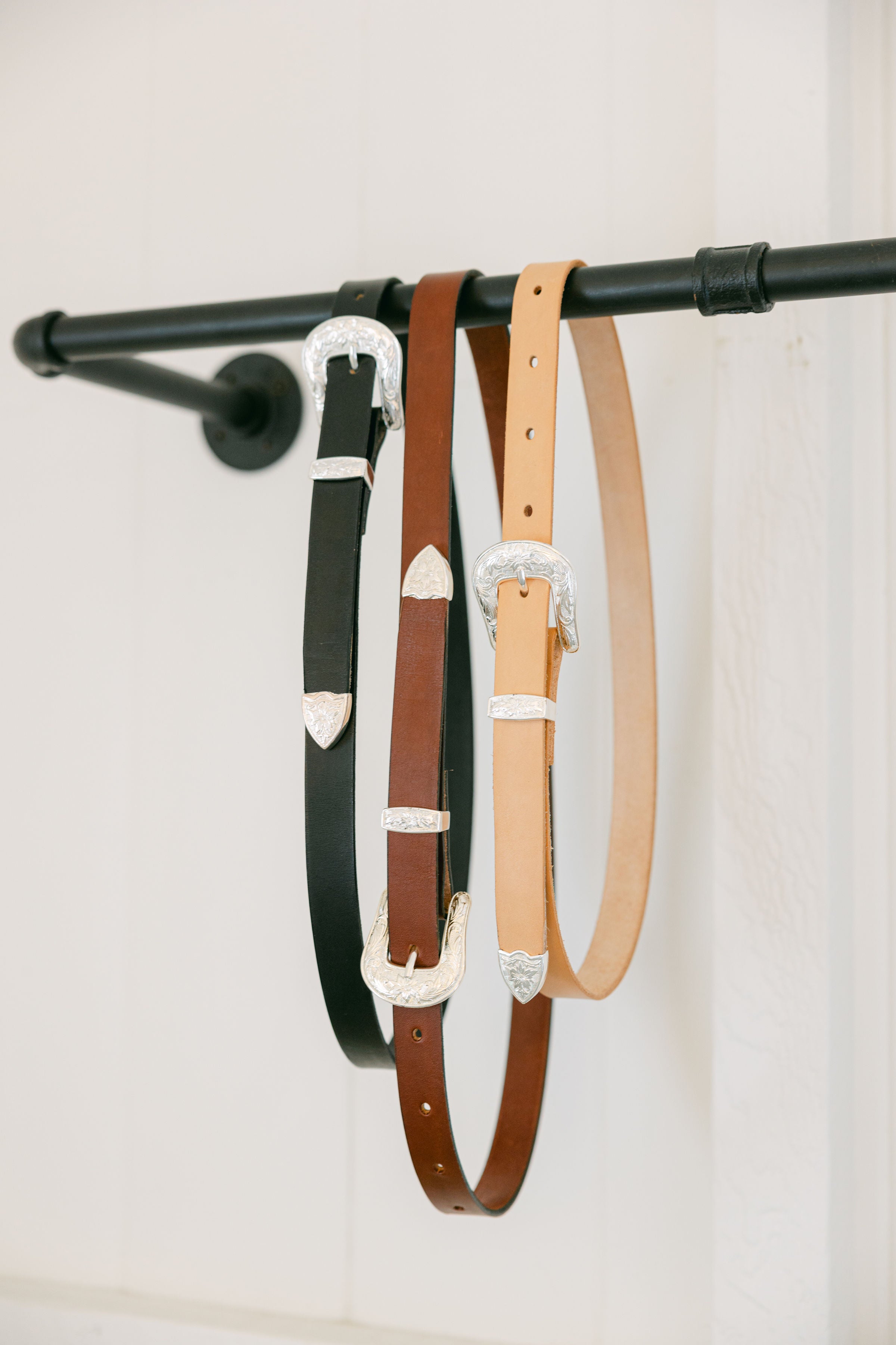 Salty Wester Leather Belt